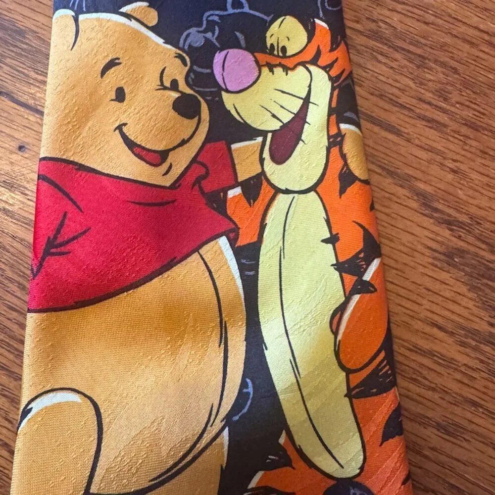 Set of 3 Disney Winnie the Pooh Suit Ties Colorful